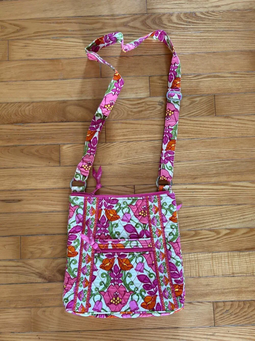 Vera Bradley Pink Crossbody Bag - Picture 2 of 4